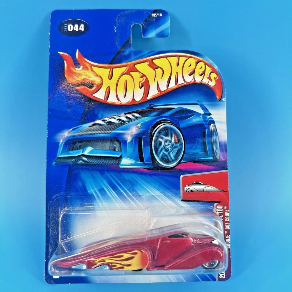 Hot Wheels 2004 First Editions 44/100 Crooze Ooz Coupe 2004 #044 Red K4